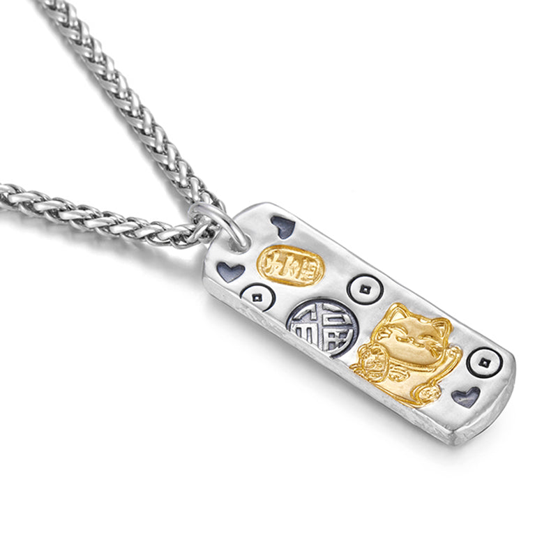 Fortunate Cat Necklace
